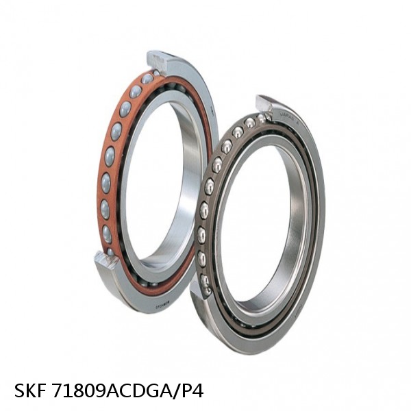 71809ACDGA/P4 SKF Super Precision,Super Precision Bearings,Super Precision Angular Contact,71800 Series,25 Degree Contact Angle