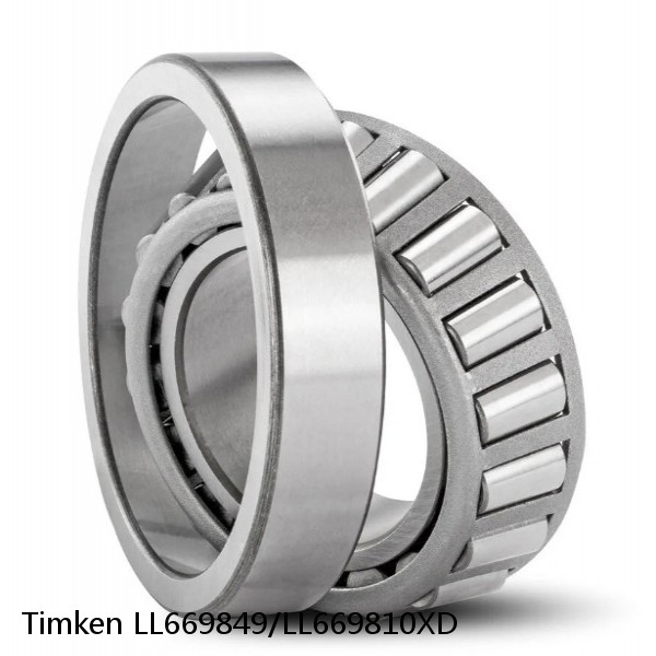 LL669849/LL669810XD Timken Tapered Roller Bearing #1 small image