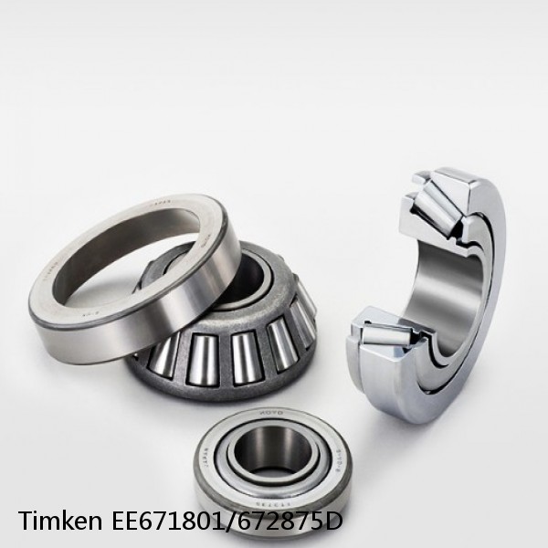 EE671801/672875D Timken Tapered Roller Bearing #1 small image