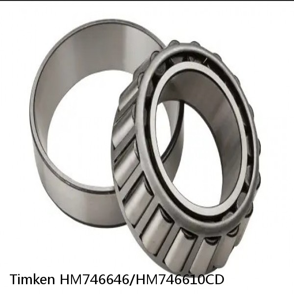 HM746646/HM746610CD Timken Tapered Roller Bearing #1 small image