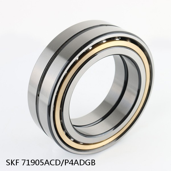 71905ACD/P4ADGB SKF Super Precision,Super Precision Bearings,Super Precision Angular Contact,71900 Series,25 Degree Contact Angle #1 image