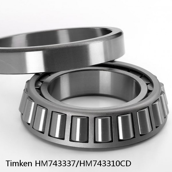HM743337/HM743310CD Timken Tapered Roller Bearing #1 image