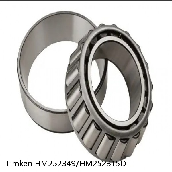 HM252349/HM252315D Timken Tapered Roller Bearing #1 image